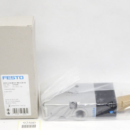 Festo Solenoid Valve 575566 VUVS-L30-M32C-MD-G38-F8 / Neu OVP - Maranos.de