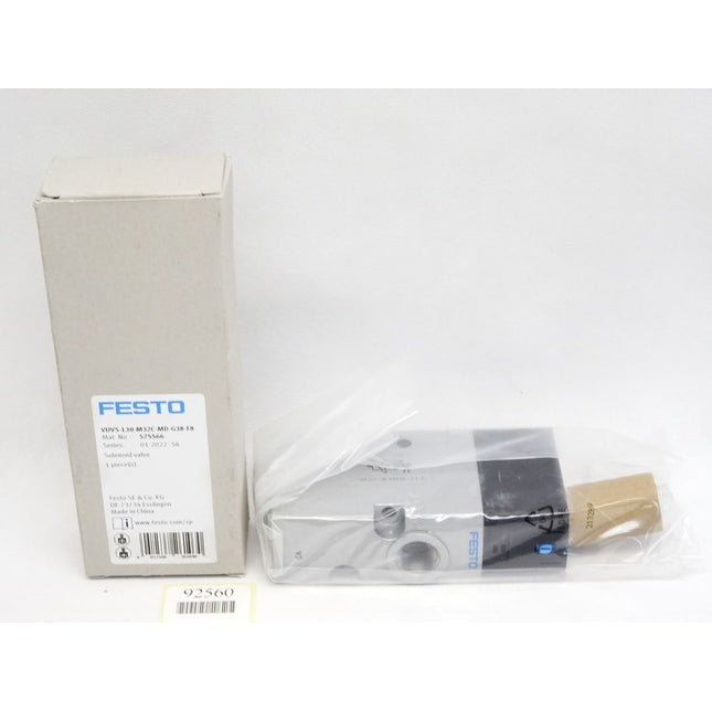 Festo Solenoid Valve 575566 VUVS-L30-M32C-MD-G38-F8 / Neu OVP - Maranos.de