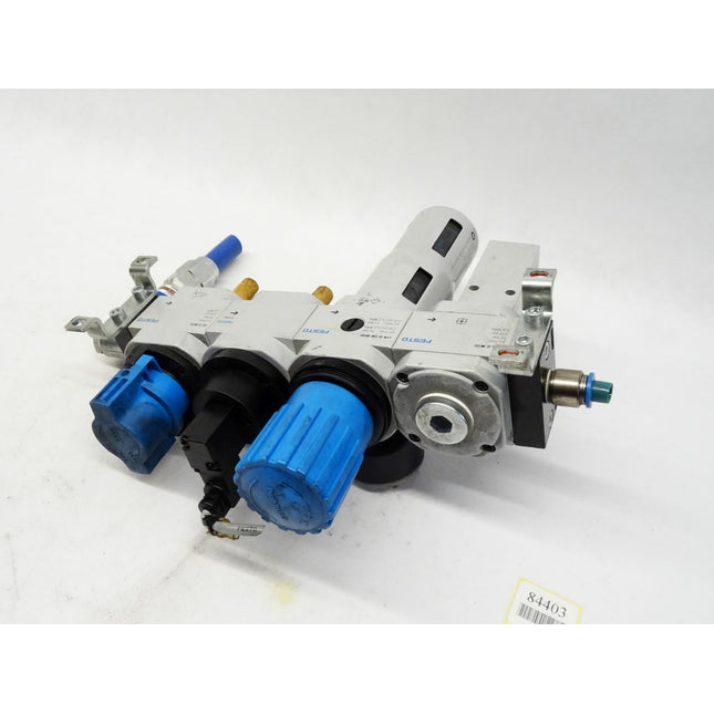 Festo 162809 + 172961 + 162721 + 164952 + 10773 / HE-D MIDI+HEE-D-MIDI-230+LFR-D-5M-MIDI+FRM-D-MIDI+PEV-1/4-B - Maranos.de