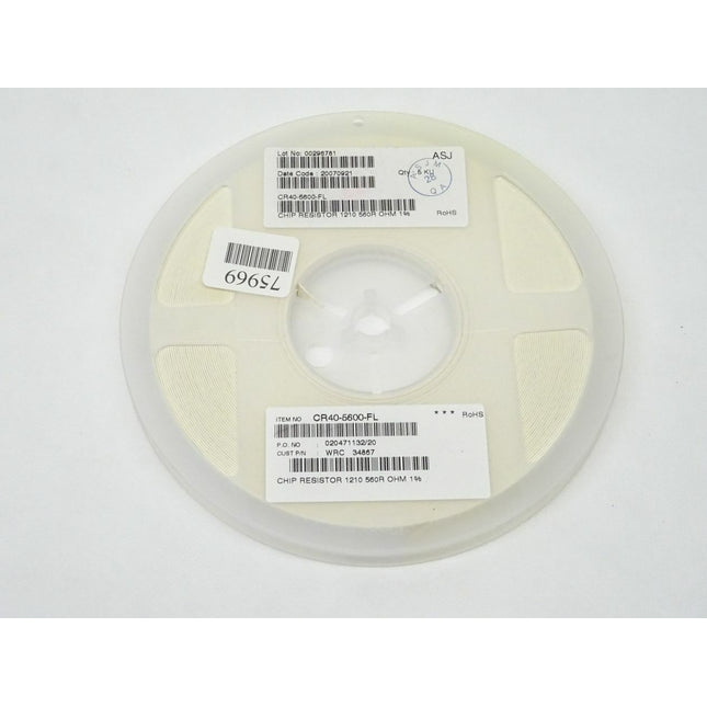 5000x SMD Wiederstand 1210 / 560R / 560 Ohm / 1% / CR40-5600-FL - Maranos.de