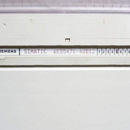 Siemens 6ES5470-4UB12 / 6ES5 470-4UB12 - Maranos.de