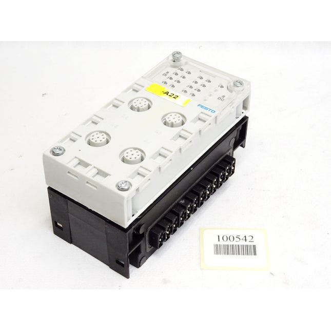 Festo 195742 CPX-GE-EV Verkettungsblock + 526178 CPX-AB-4-M12-8POL Anschlussblock - Maranos.de
