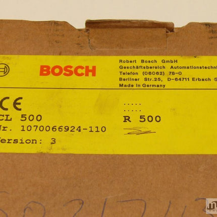 NEU-OVP Bosch R500 Steuerkarte 1070066924-110 PLC Modul - Maranos.de