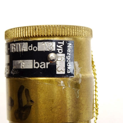 TÜV Sicherheitsventil TÜV-SV-93-604 6,3 6bar / Neu - Maranos.de
