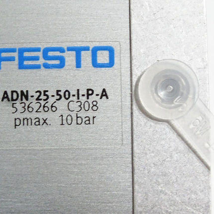 Festo 536266 Kompaktzylinder ADN-25-50-I-P-A / Unbenutzt mit Lagerspuren - Maranos.de