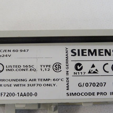 Siemens Simocode pro 3UF7200-1AA00-0 - Maranos.de