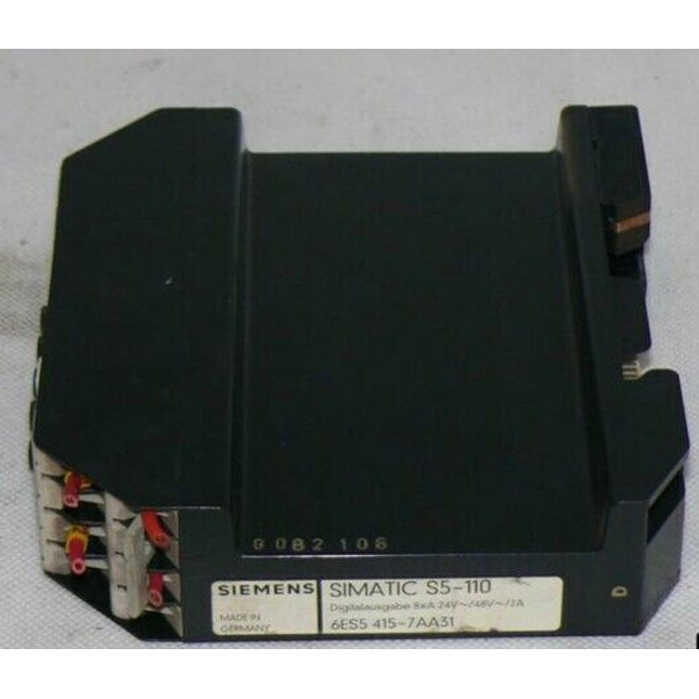 Siemens Simatic 6ES5415-7AA31 // 6ES5 415-7AA31/ S5 -110 8xA 24V / 48V/2A - Maranos.de