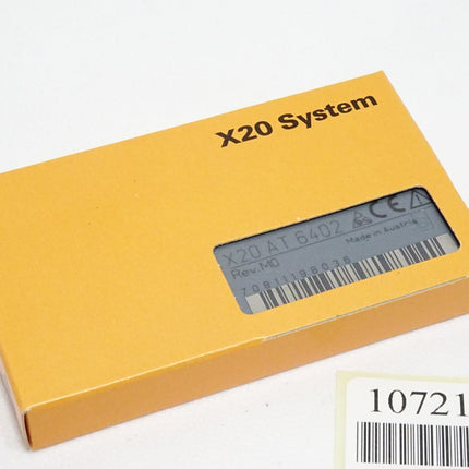 B&R X20AT6402 X20 AT 6402 Rev.M0 / Neu OVP - Maranos.de