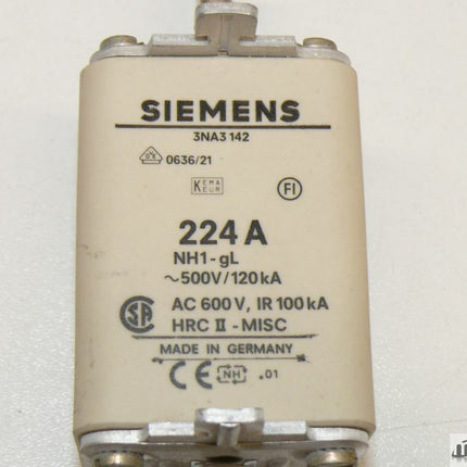 Siemens 3NA3142 NH1-gL Sicherungseinsatz - Maranos.de