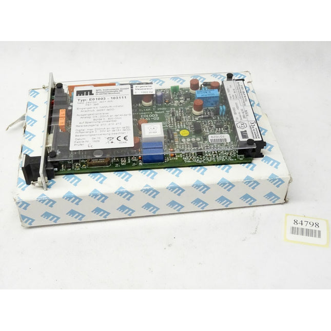 MTL Instruments E01003-103111 / Frequency to Analogue / Neu OVP - Maranos.de