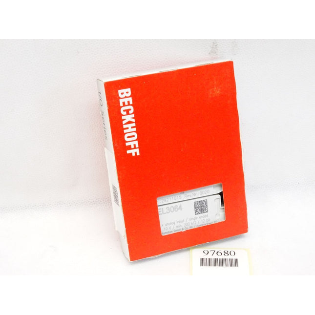 Beckhoff analoge Eingangsklemme EL3064 Rev.0020 / Neu OVP versiegelt - Maranos.de