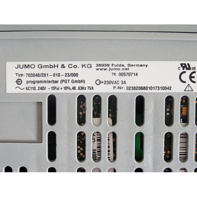 Weinreich Jumo Temperaturregler 703048/281-010-23/000 / Neu OVP - Maranos.de
