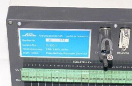 Linde CI 320/1 Steuergerät / Kühlanlage - Maranos.de