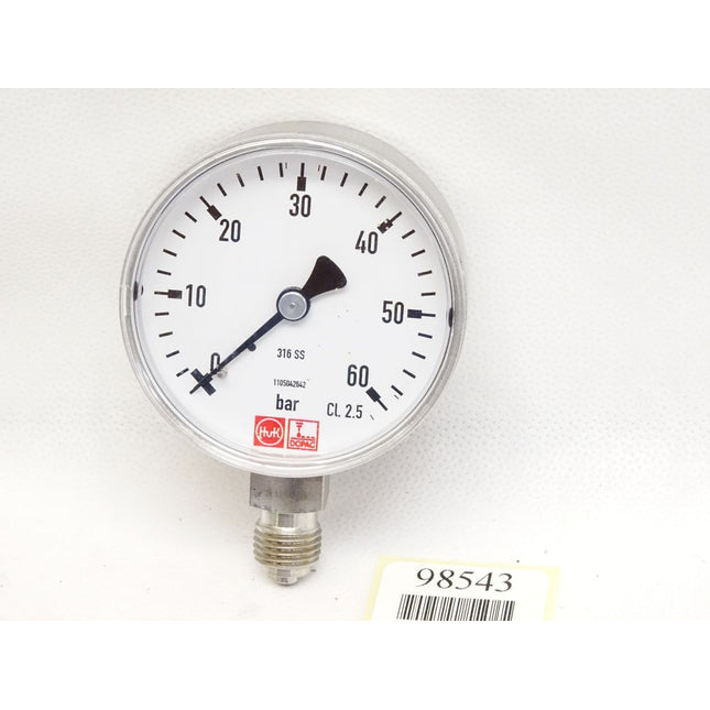 Huk Dopag 316SS 1105042642 Manometer 0...60bar - Maranos.de