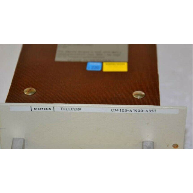 Siemens Teleperm Diodenbaustein C74103-A1900-A351 - Maranos.de