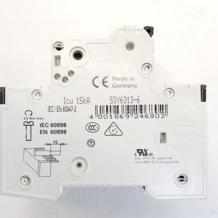 Siemens Schütz 5SY6313-6 / Inhalt : 4 Stück / Neu OVP - Maranos.de