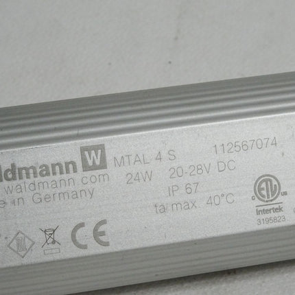 Waldmann LED-Maschinenleuchte MTAL 4S 112567074 24W 20-28VDC - Maranos.de