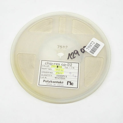 5000x SMD Widerstand 75K Ohm  / 0805 / 1% - Maranos.de