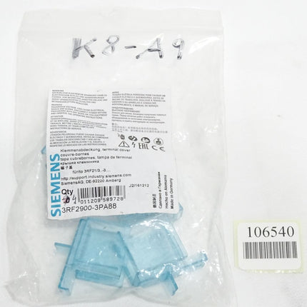 Siemens Klemmenabdeckung 3RF2900-3PA88 / Inhalt:4 Stück / Neu OVP - Maranos.de