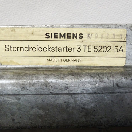 Siemens Sterndreieckstarter 3TE5202-5A 3UA6200-3K  3TF52 3TF50 7PU6220 ohne Abdeckung - Maranos.de