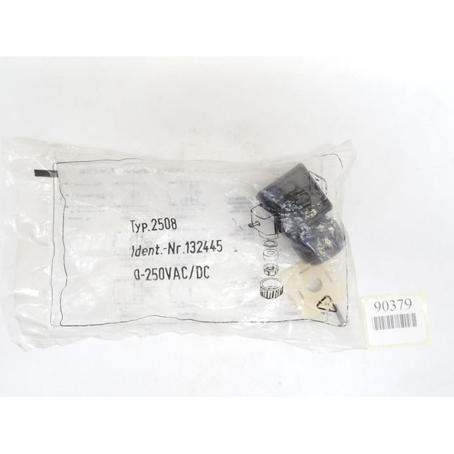 Bürkert 132445 / Gerätesteckdose 28mm, 3 polig / Typ 2508 / Neu OVP - Maranos.de