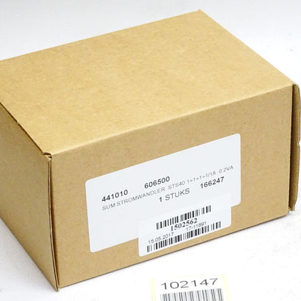 Janitza Summation Current Transformer STS40 1502562 / Neu OVP - Maranos.de