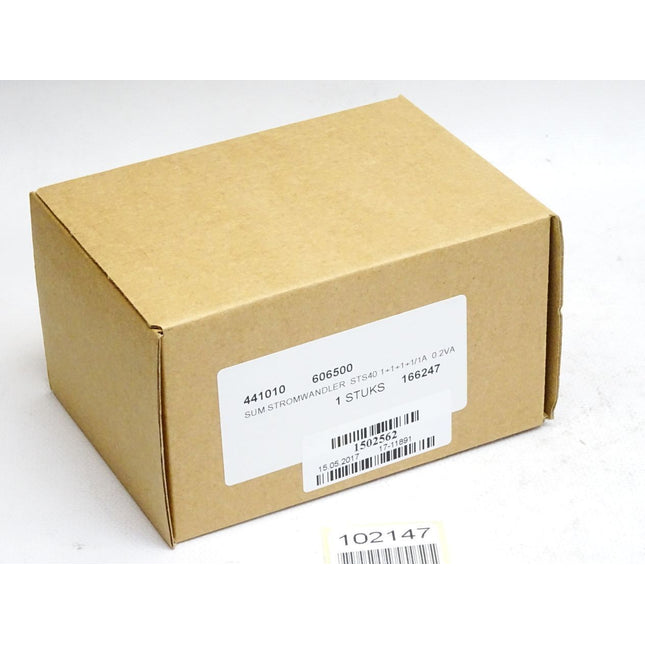 Janitza Summation Current Transformer STS40 1502562 / Neu OVP - Maranos.de