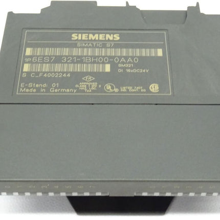 Siemens 6ES7321-1BH00-0AA0 Simatic S7 6ES7 321-1BH00-0AA0 ohne Frontklappe - Maranos.de