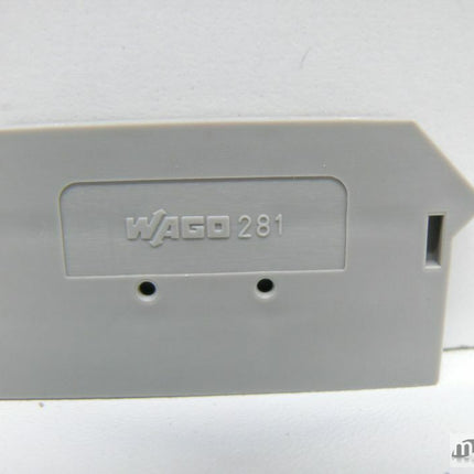 NEU Wago 281 Abschlußplatte - Maranos.de