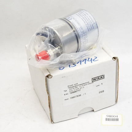 Wika Druck und Temperaturmesstechnik 232.35.063 12568717 / Neu OVP - Maranos.de
