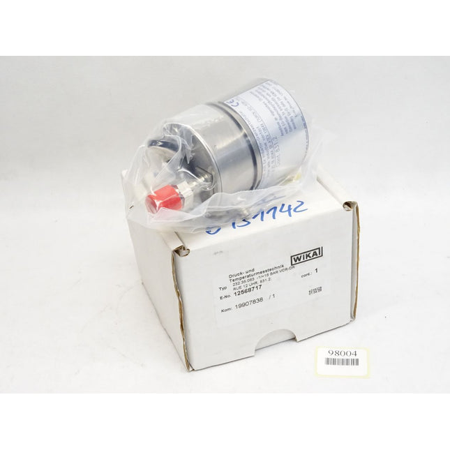 Wika Druck und Temperaturmesstechnik 232.35.063 12568717 / Neu OVP - Maranos.de