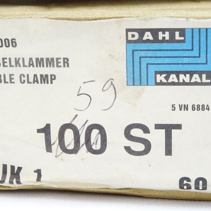 Dahl Kanal OBO Kabelklammer 811006 UK1/60 / Inhalt : 59 Stück / Neu OVP - Maranos.de