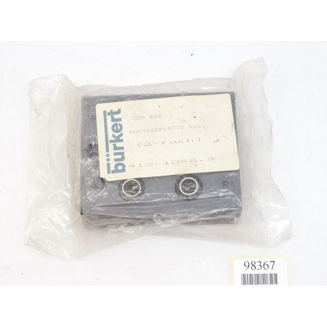 Bürkert Montageplatte 2-fach 413-1042.2 / Neu OVP - Maranos.de