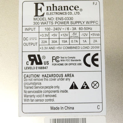 Enhance ENS-0330 Power Supply 300W - Maranos.de