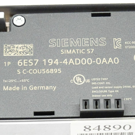 Siemens 6ES7194-4AD00-0AA0 Simatic S7 6ES7 194-4AD00-0AA0 Anschlussmodul - Maranos.de