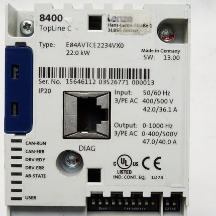 Lenze 8400 Control Unit E84ABCTC0000VN0 DEFEKT - Maranos.de