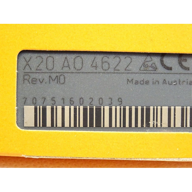 B&R X20AO4622 Rev.M0 X20 Analoges Ausgangsmodul / Neu OVP - Maranos.de