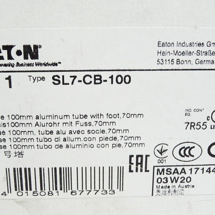 Eaton SL7-CB-100 Signalgeber / Neu OVP - Maranos.de