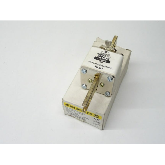Jean Müller NH-Sicherungseinsatz  200A 660V R1125225 OVP - Maranos.de