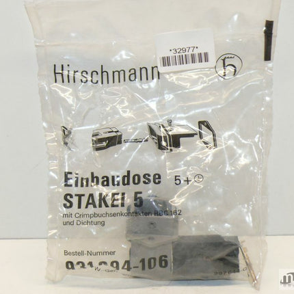Hirschmann 931694-106 Einbaudose Stakei 5 - Maranos.de