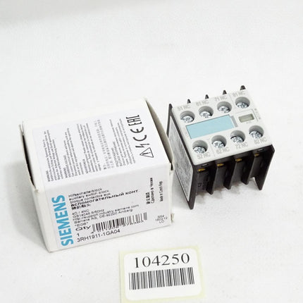 Siemens Hilfsschlaterblock 3RH1911-1GA04 / Neu OVP - Maranos.de