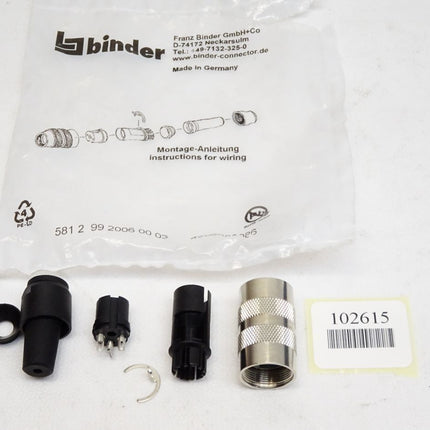 Binder Rundsteckverbinder 9920060003 581 2 99 2006 00 03 4306652986 / Neu OVP - Maranos.de
