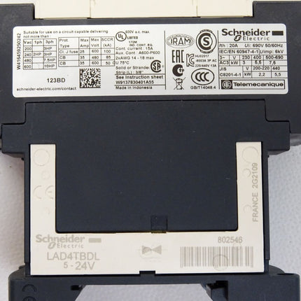 Schneider Schütz LC1D123BD / Neu OVP - Maranos.de