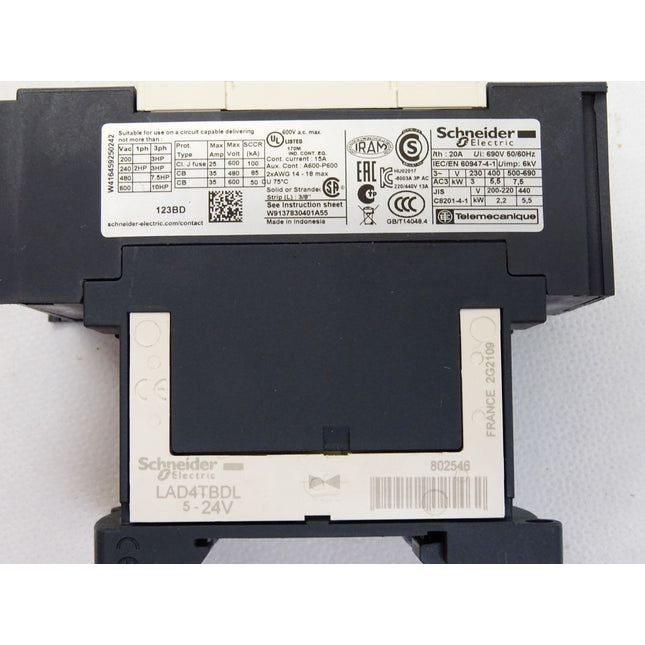 Schneider Schütz LC1D123BD / Neu OVP - Maranos.de