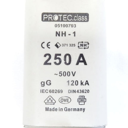 Protec.class 05100703 NH-1 250A ~500V - Maranos.de