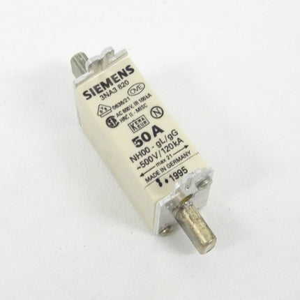 Siemens 3NA3820 0636/21 50A NH00 - gL/gG / 3NA3 820 - Maranos.de
