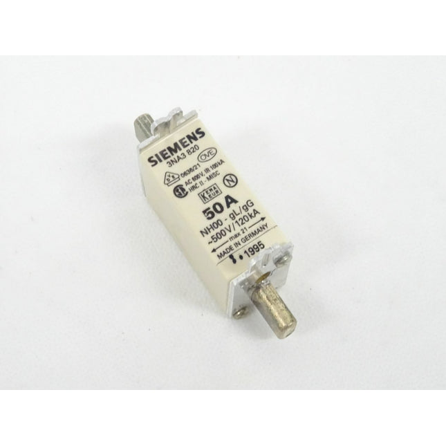 Siemens 3NA3820 0636/21 50A NH00 - gL/gG / 3NA3 820 - Maranos.de