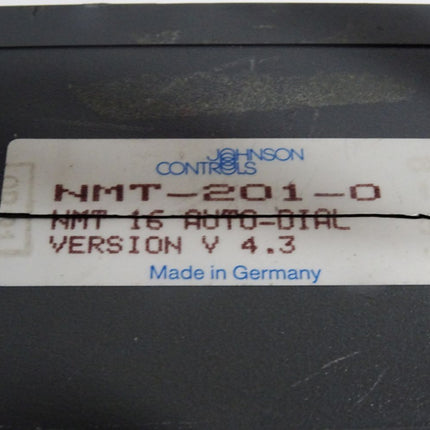 Johnson Controls NMT-201-0 NMT16 + LOGEM LGM 14.4D1 - Maranos.de