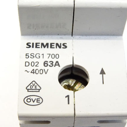 Siemens Sicherungssockel 5SG1700 - Maranos.de