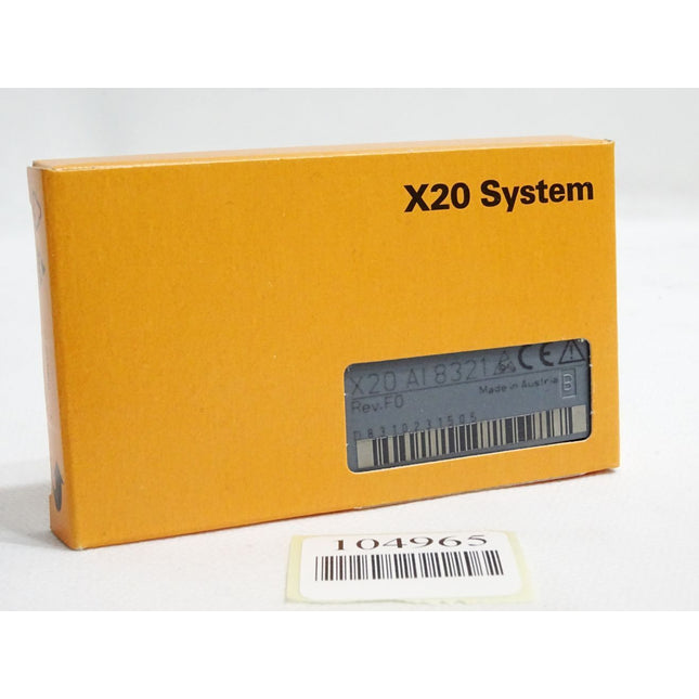 B&R X20AI8321 X20 AI 8321 Rev.F0 8 analoge Eingänge / Neu OVP - Maranos.de